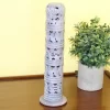 Carved Jali Natural Soapstone Incense Tower, Table Top Decor, Traditional Pattern, Hand Carved, Incense Burner