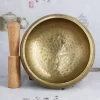 Nepal handmade Tibet Buddha sound bowl Yoga Meditation Chanting Bowl Brass Chime Handicraft music therapy Tibetan Singing Bowl